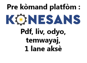 Prekòmand KONESANS